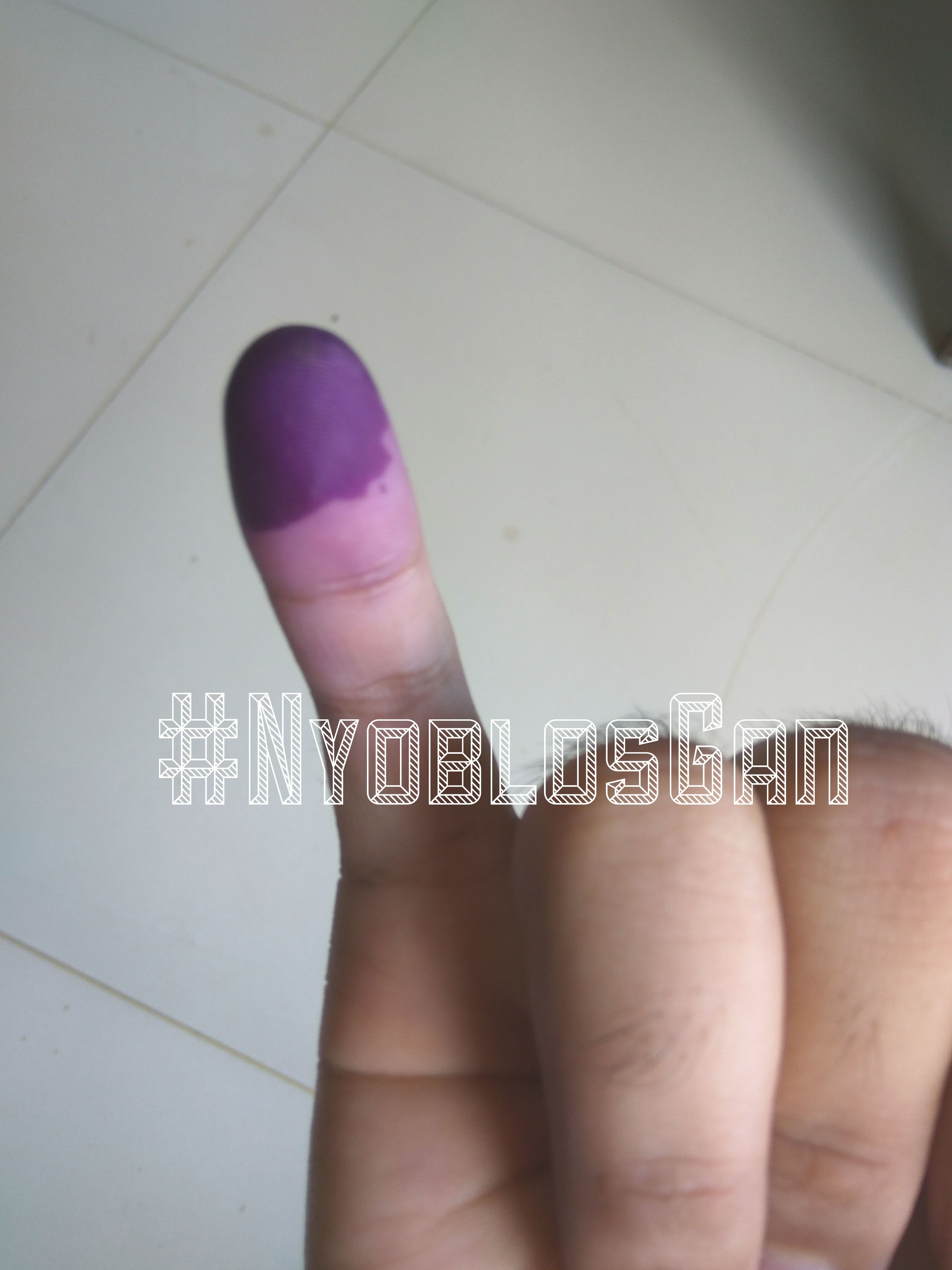 Jangan Golput Ayo #NyoblosGan