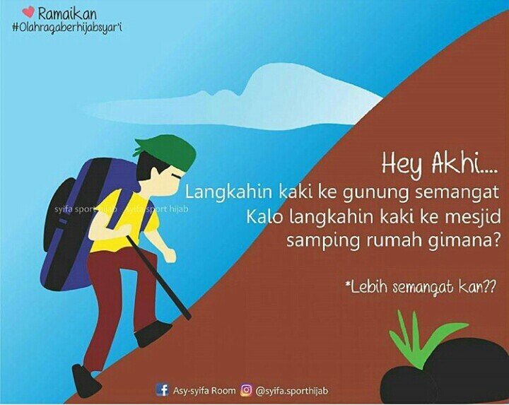 Naek Gunung Aja Sanggup