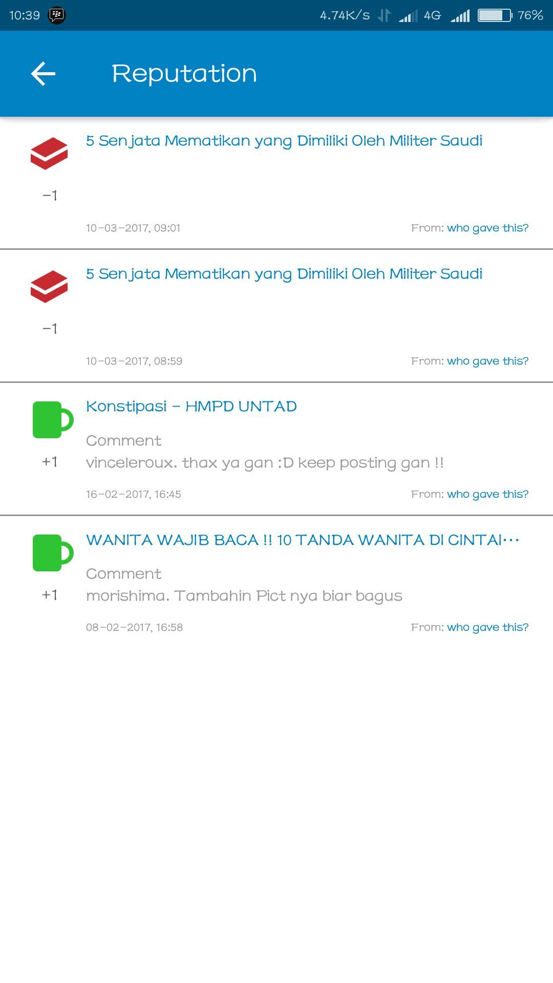 Belum Beruntung....