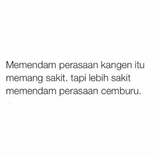 mau dikomeng sendiri