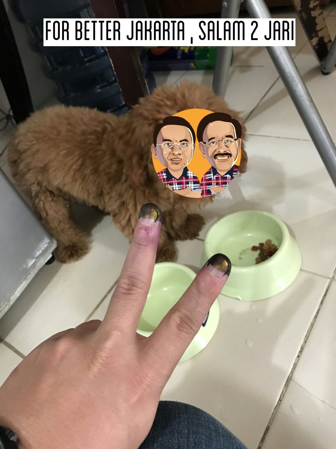Salam 2 Jari , Jakarta Wow Keren