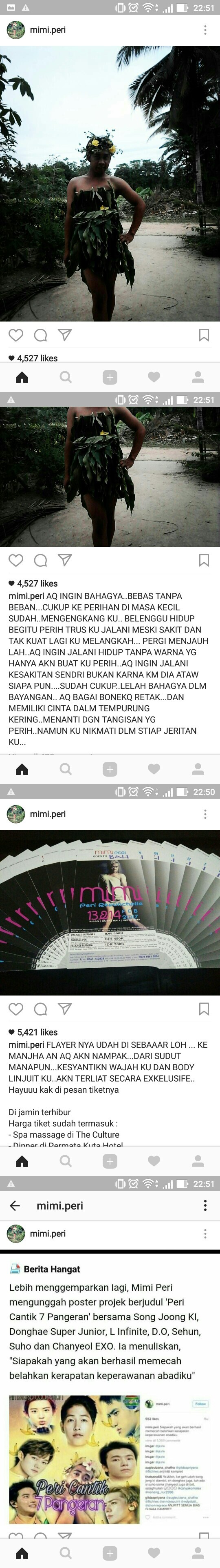 Nih Gan,Mimi Peri Yang Lagi Ngehits Di IG Karena (Katanya) Kesyantikannya