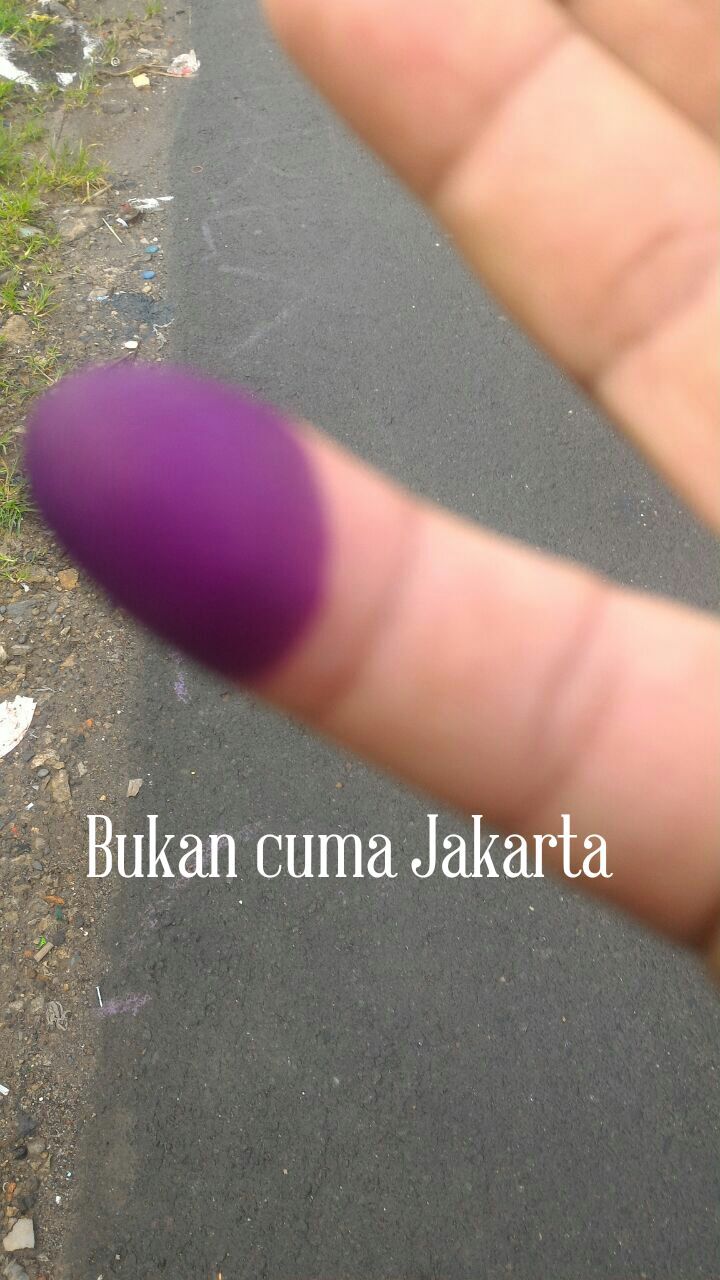 #nyoblosgan Bukan Cuma Jakarta!