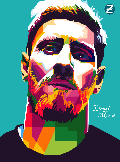 Lionel Messi In WPAP
