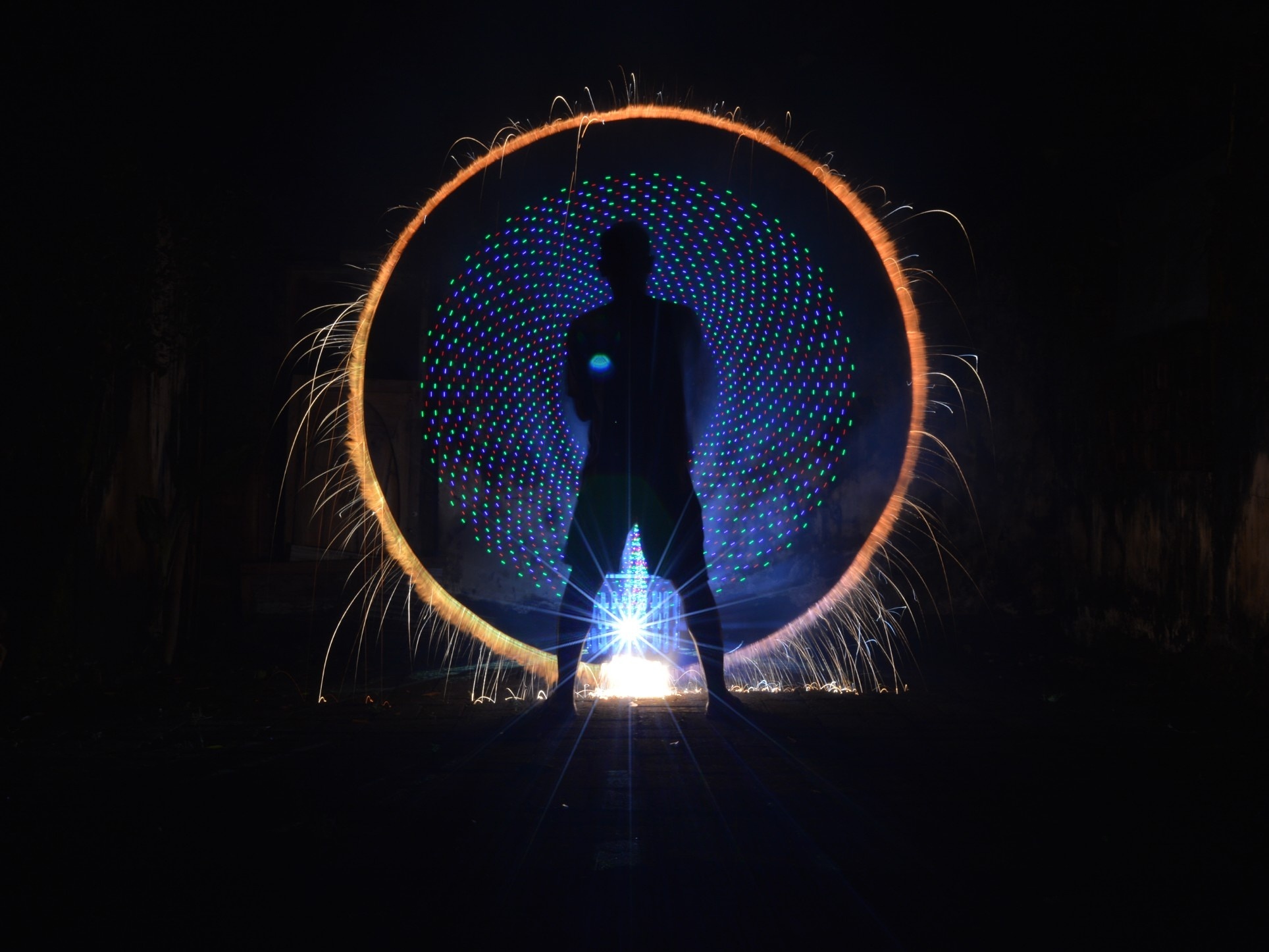 Lightpainting Photo