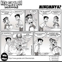 minumnya-mandi