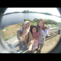 selfi-di-danau-nibung