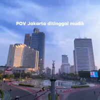 suasana-jakarta-saat-libur-lebaran