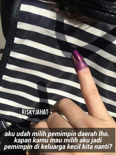 Pilkada akan selalu mengingatkan betapa pahitnya tidak menjadi pilihan. #NyoblosGan
