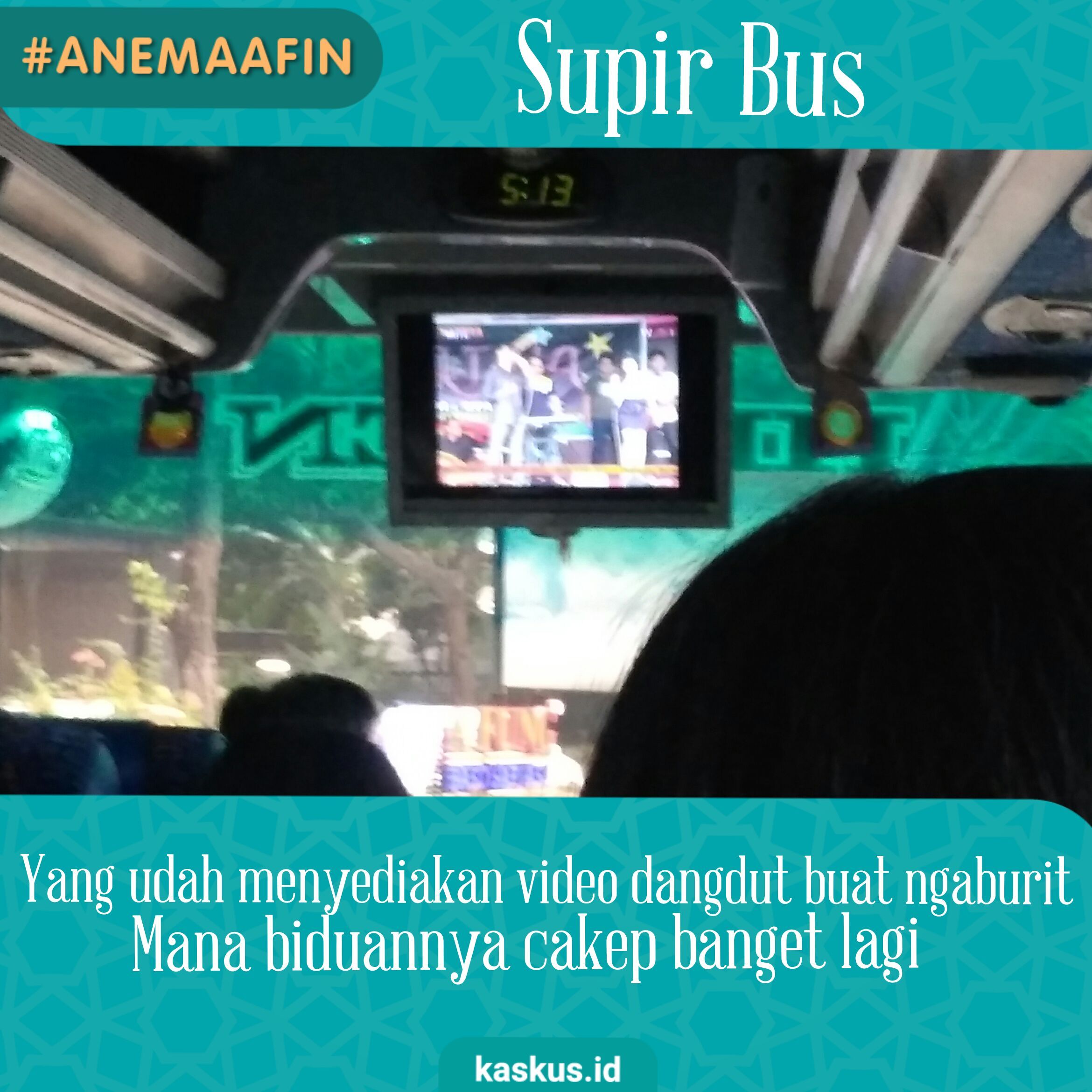 #AneMaafin Supir Bus