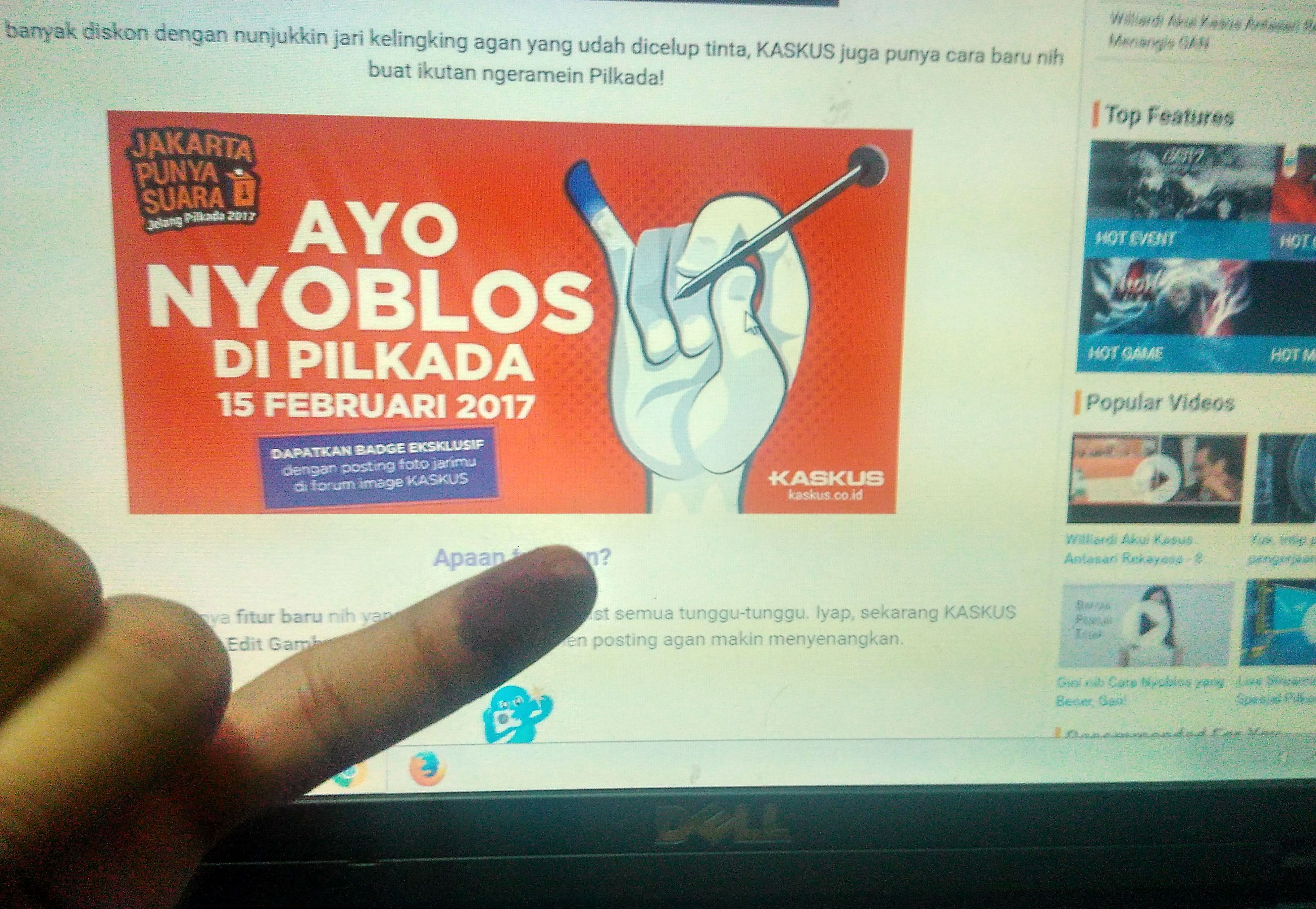 untuk jakarta yang lebih baik #nyoblosgan