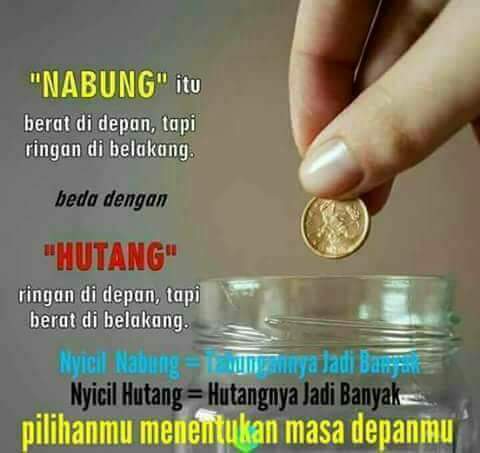 Menabung Bukan Soal Sanggup Atau Tidak