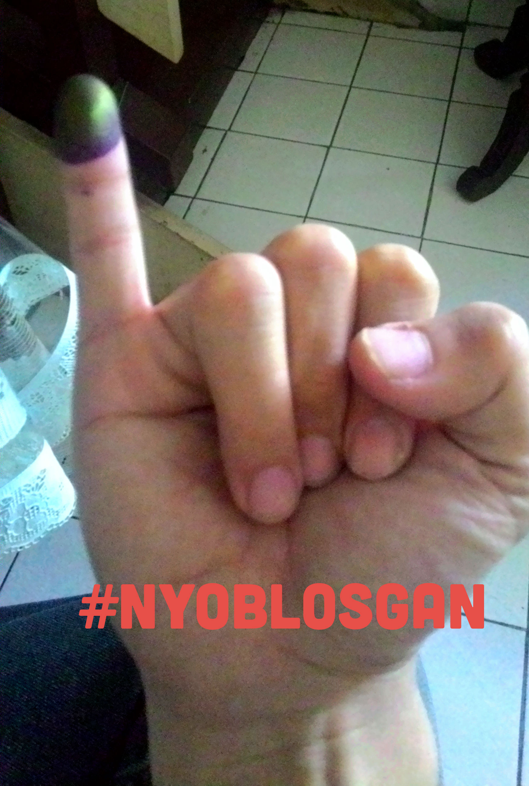 #NyoblosGan