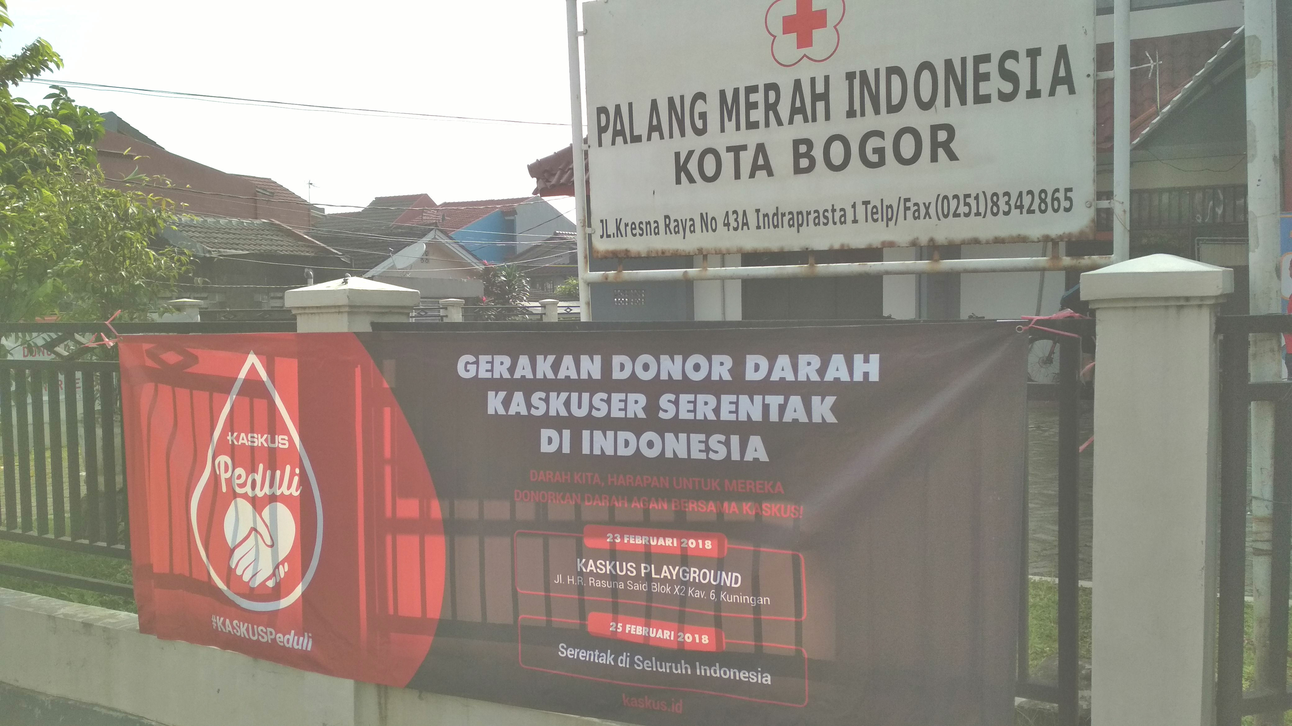 Kaskus Peduli Donor Darah Serentak Regional Bogor