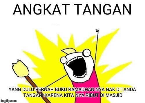 Tarawih Starter Kit - Buku Ramadhan gak di Tanda Tangani