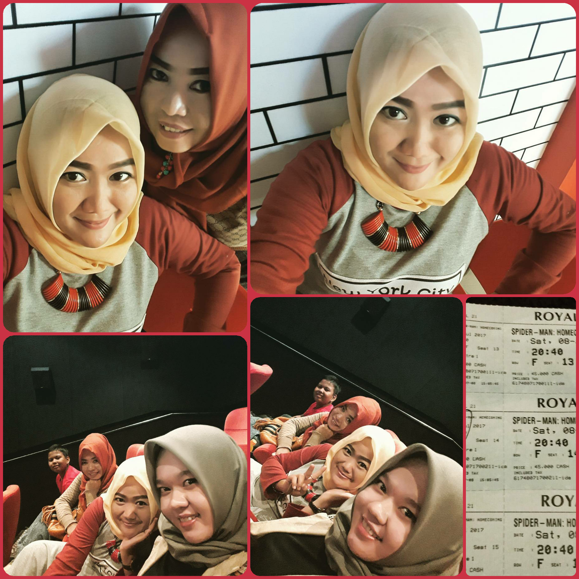 #CollectMoment Serunya Nobar Bareng Teman Sekolah