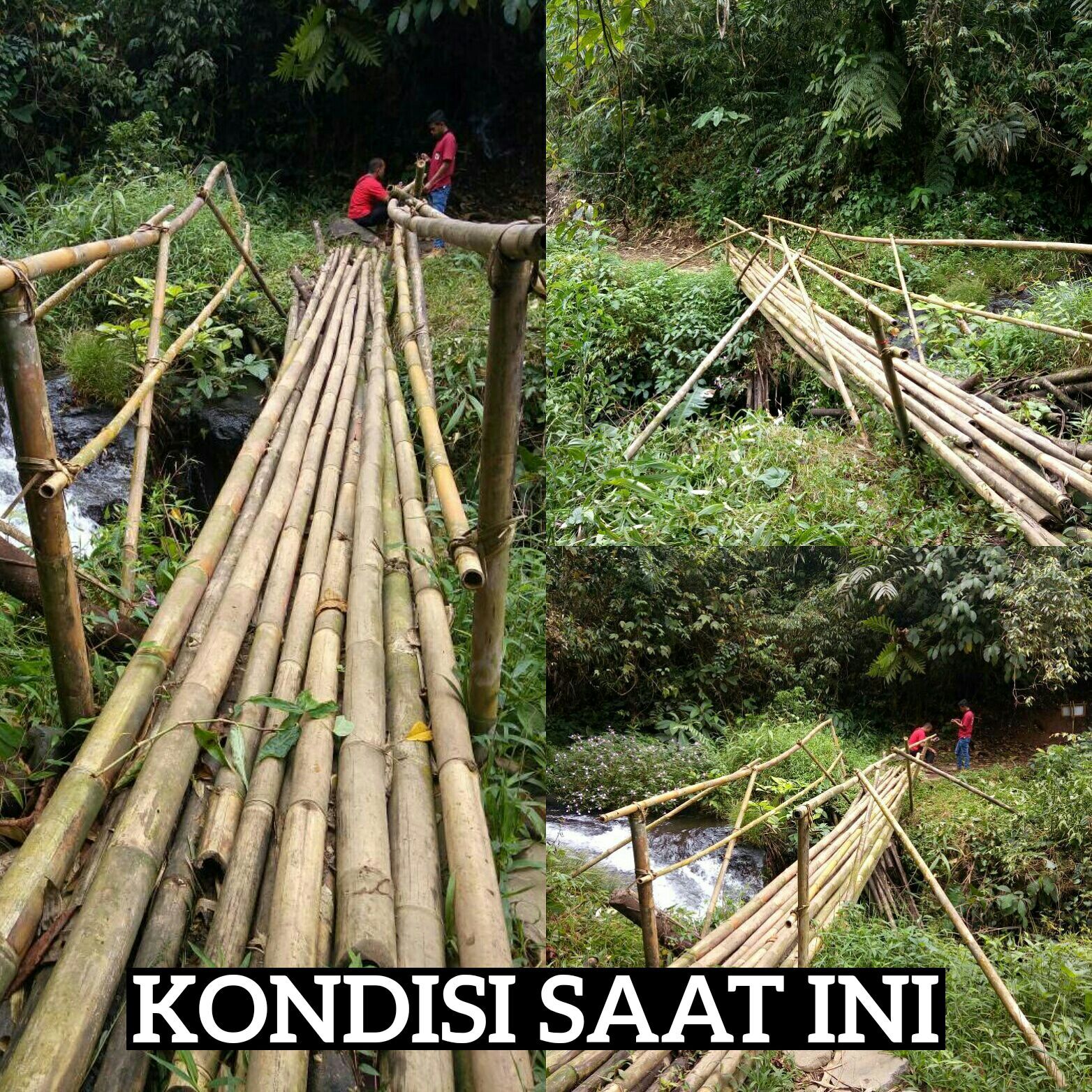 Bakti Sosial Pembangunan Jembatan Kaskus