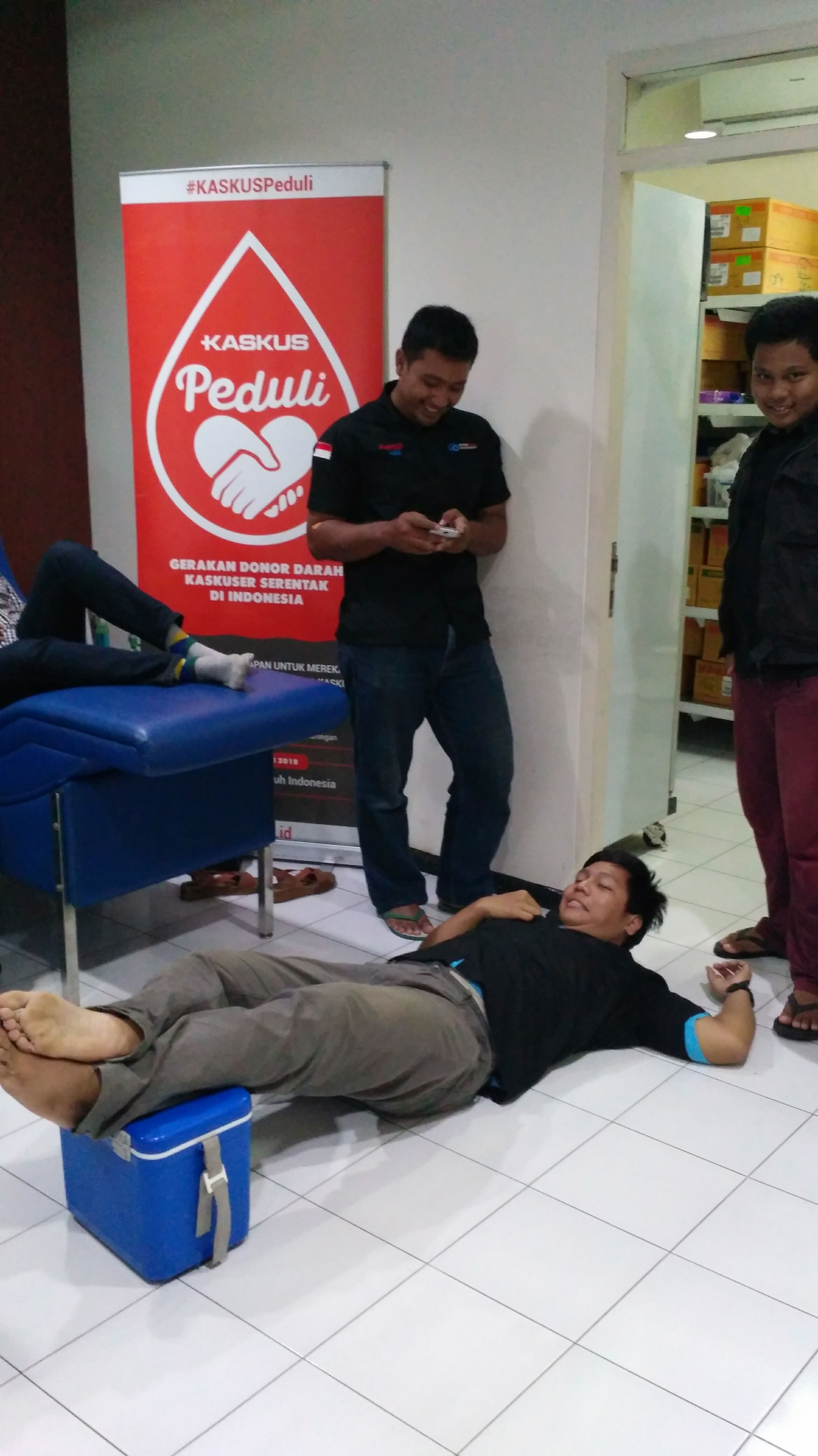 pendonor pingsan karena phobia darah