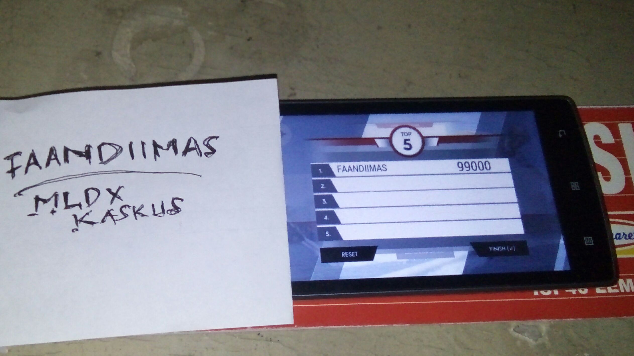 Calon Pemenang Juara 1 Game #MLDxKASKUS