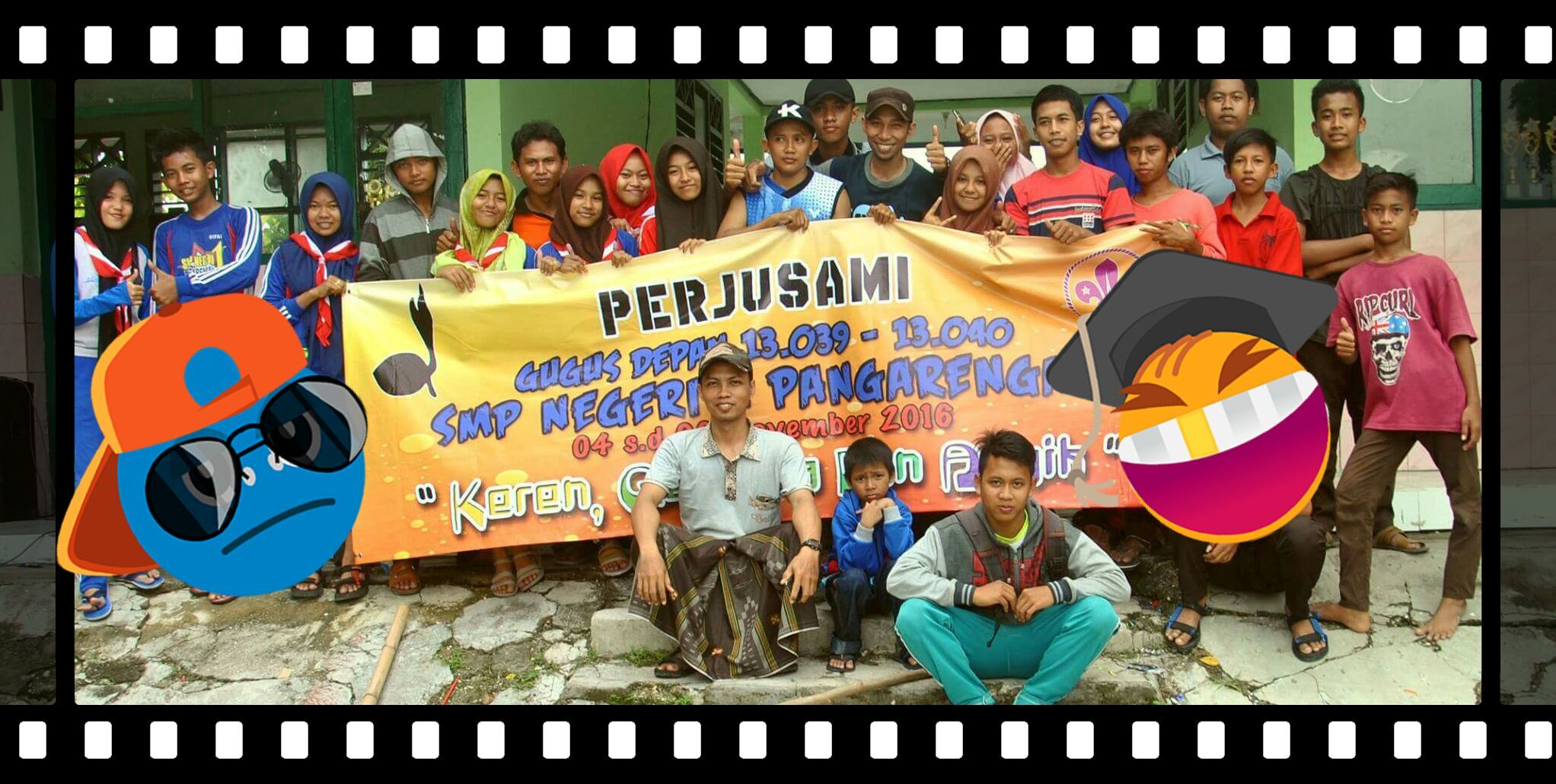 #BerbagiBerkah : Bareng Group Pramuka SMPN 1 Pangarengan