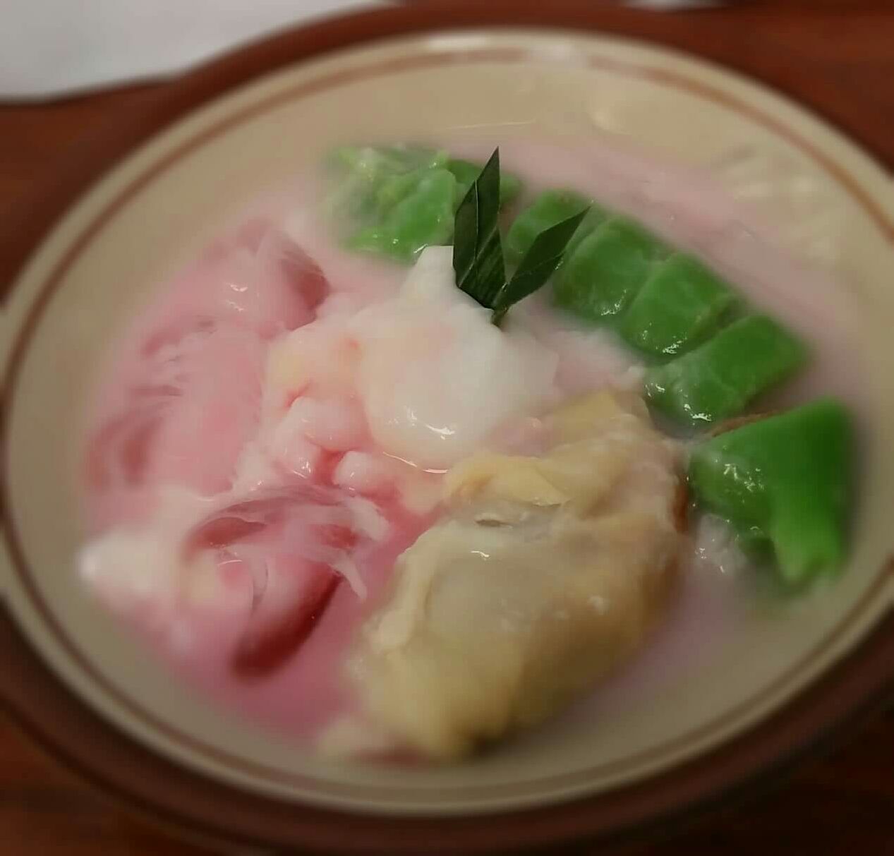 Es Durian Pisang Hijau