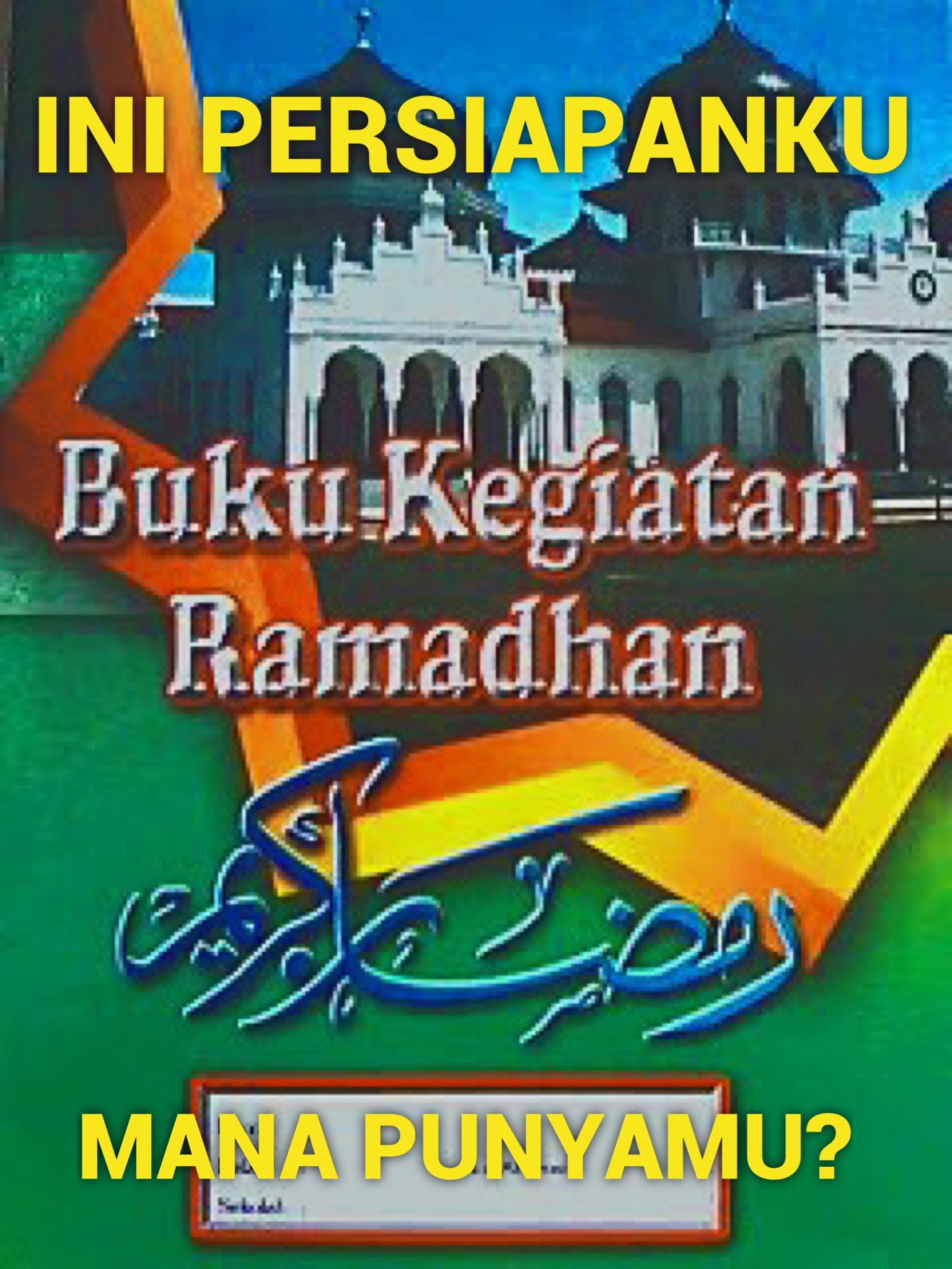 Tarawih stater kit - Buku tempur
