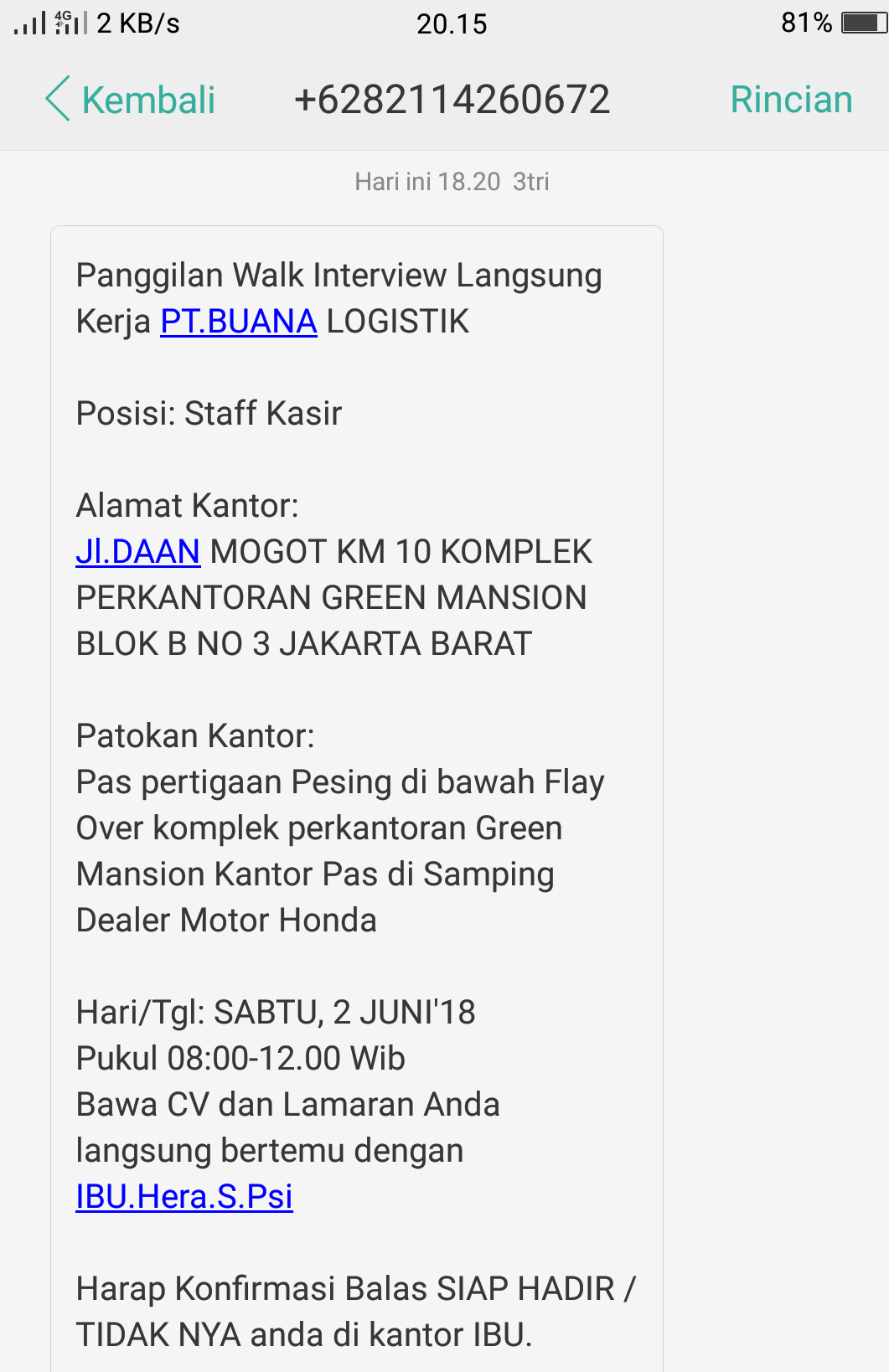 Pemburu Pencari Kerja