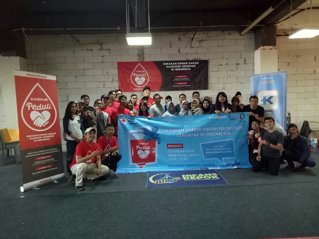 Di Balik Layar Lancarnya Donor Darah Regional Depok