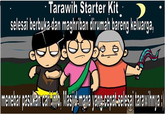 Tarawih Starter Kit - Cari Info !