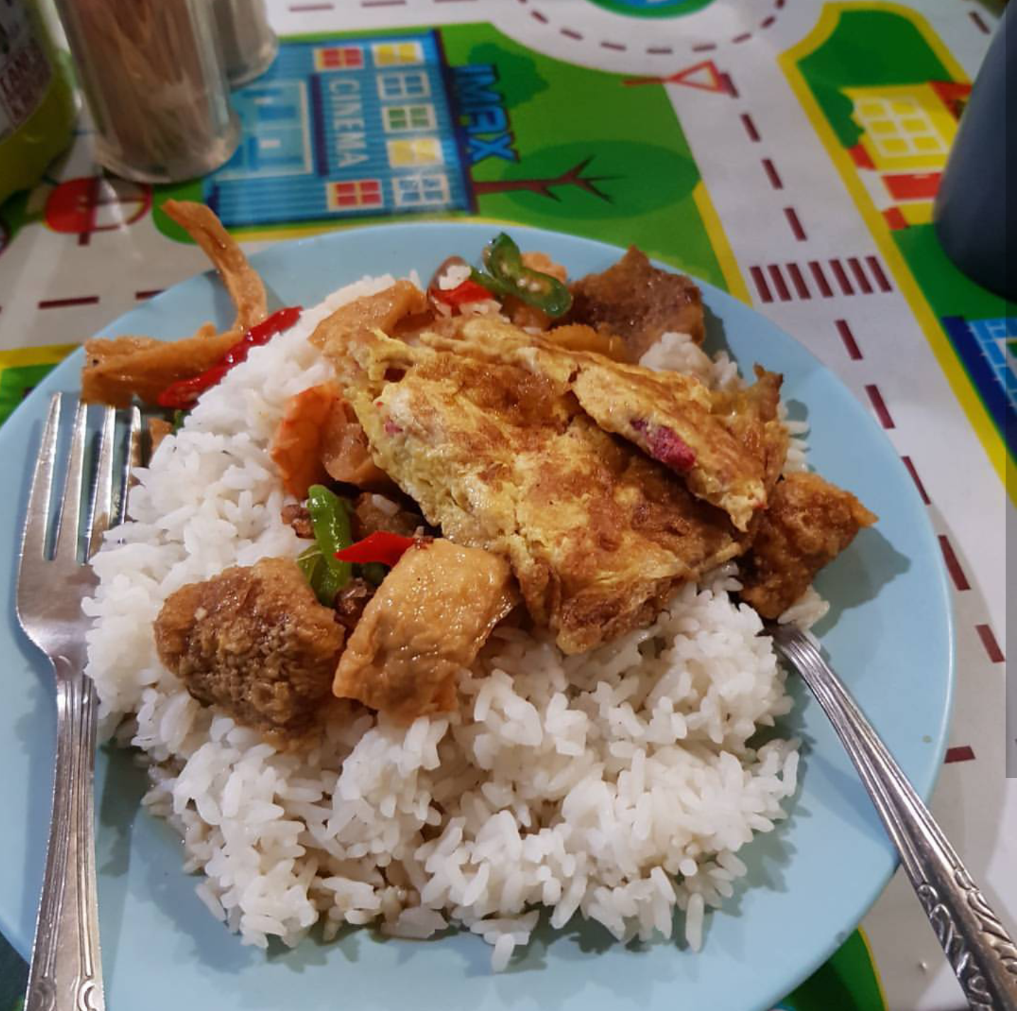 Nasi Tauco Telor