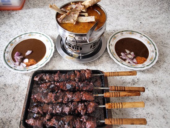 Sate Kambing Hot Plate Jumbo