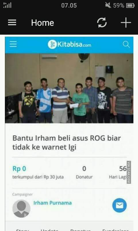 Mohon Bantu Donasinya Bray