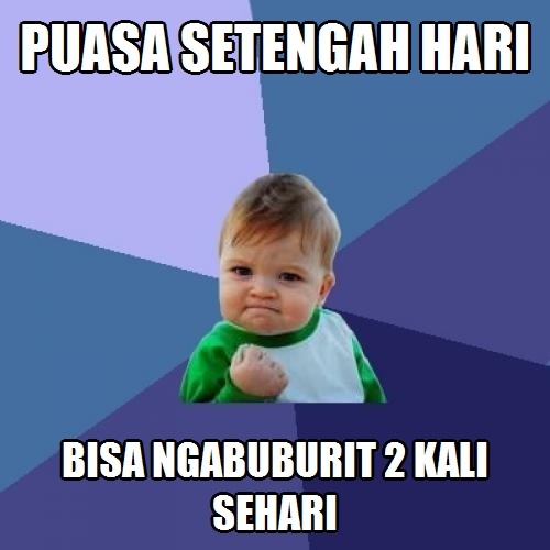 Puasa Setengah Hari