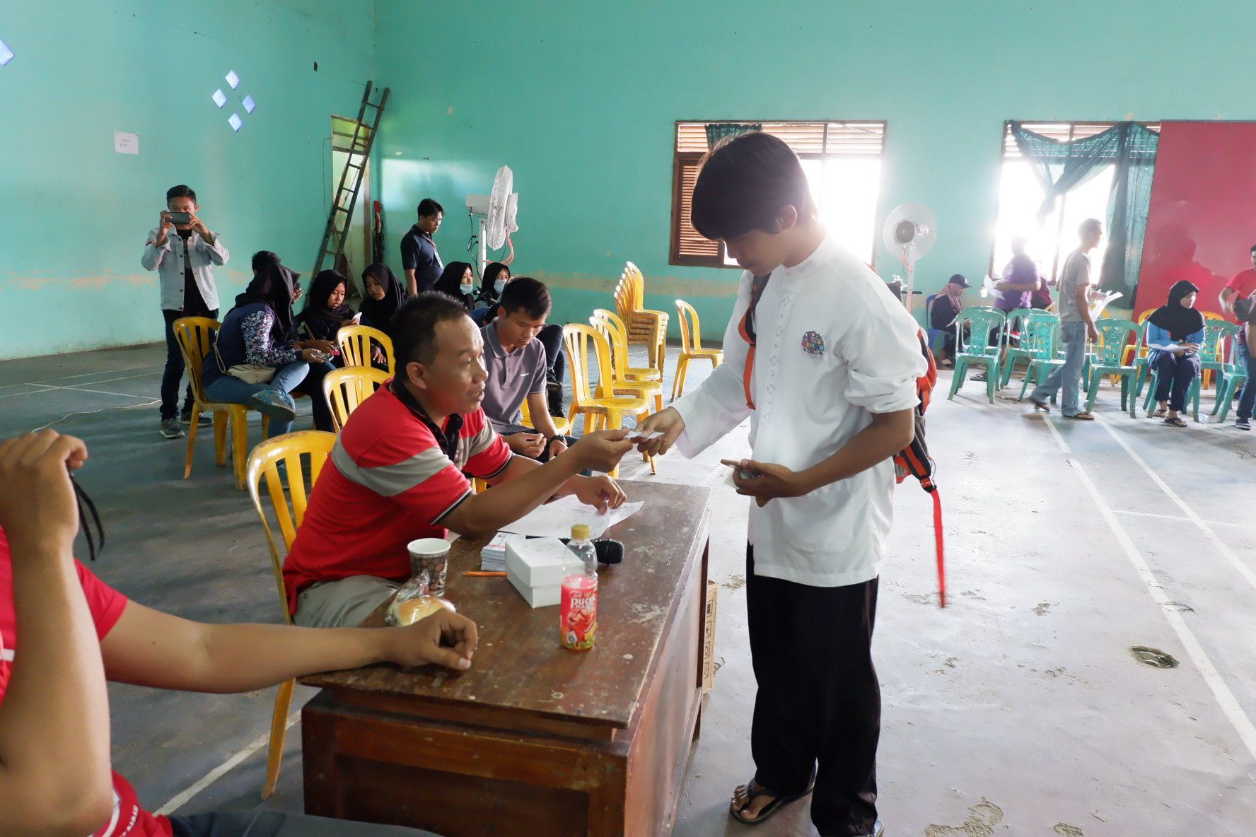 Ambil Tiket Tempat Dulu Buat Donor Gan