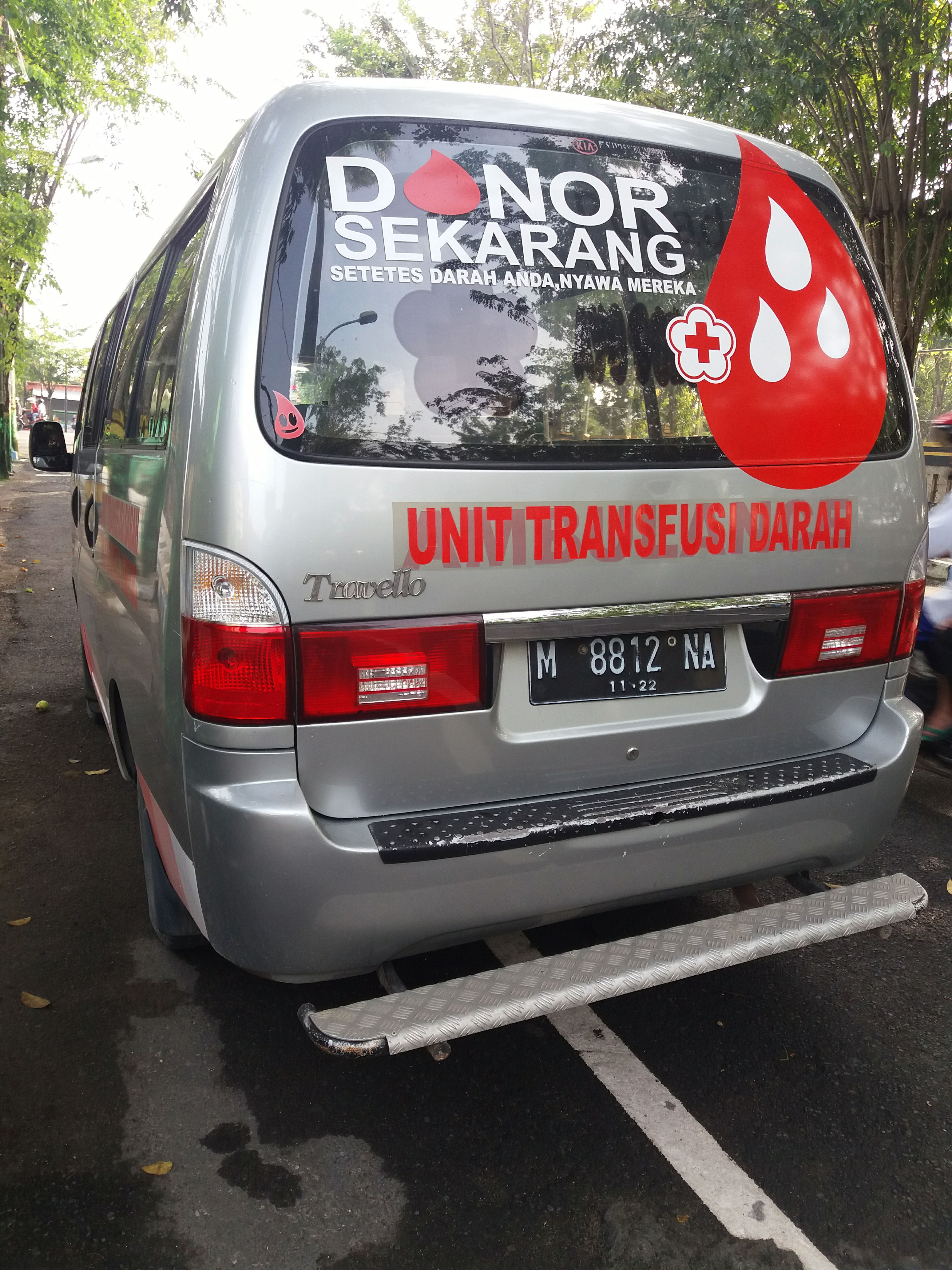 Mobil PMI Stand By Dulu