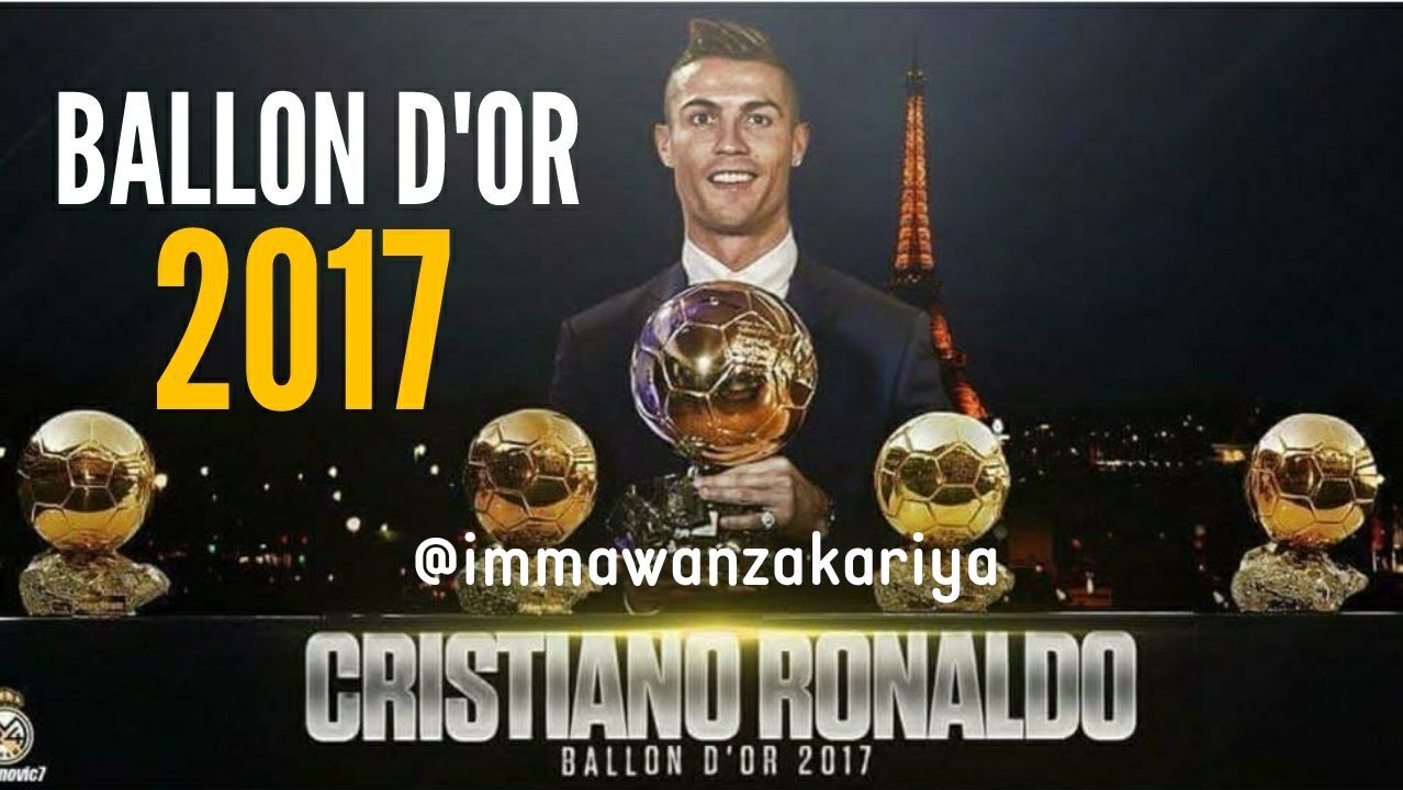Cristiano Ronaldo Wins BALLON D'OR 2017 | Real Madrid • Hala Madrid