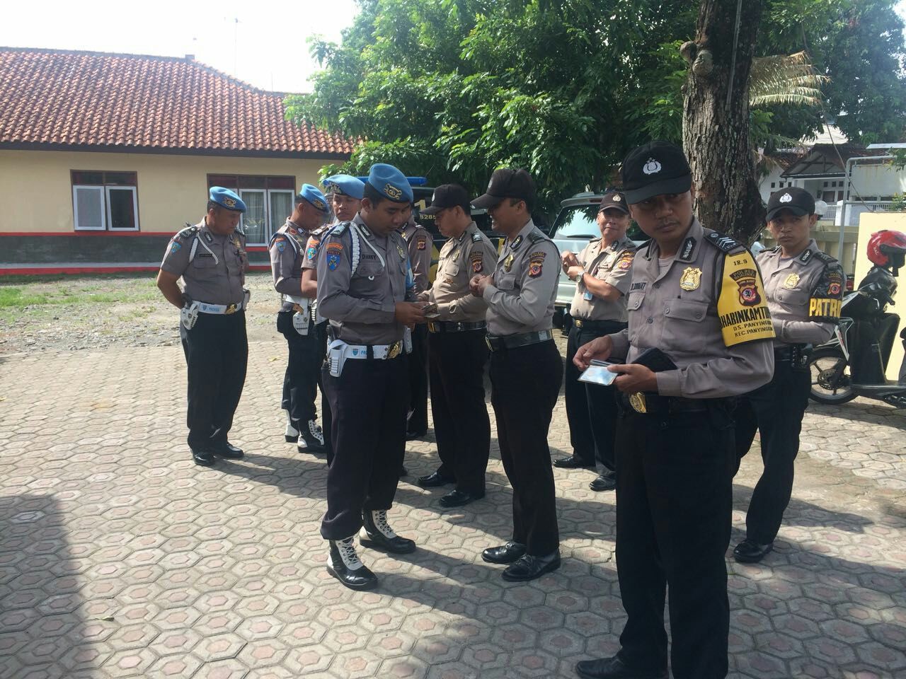 “ Propam Polres Majalengka Gelar Giat Operasi Gaktiblin Ke Polsek Panyingkiran “