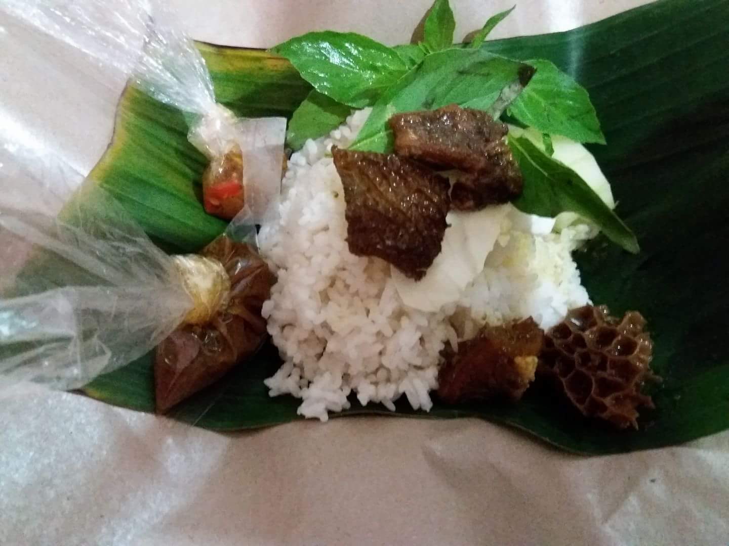 Nasi Babat Sapi 