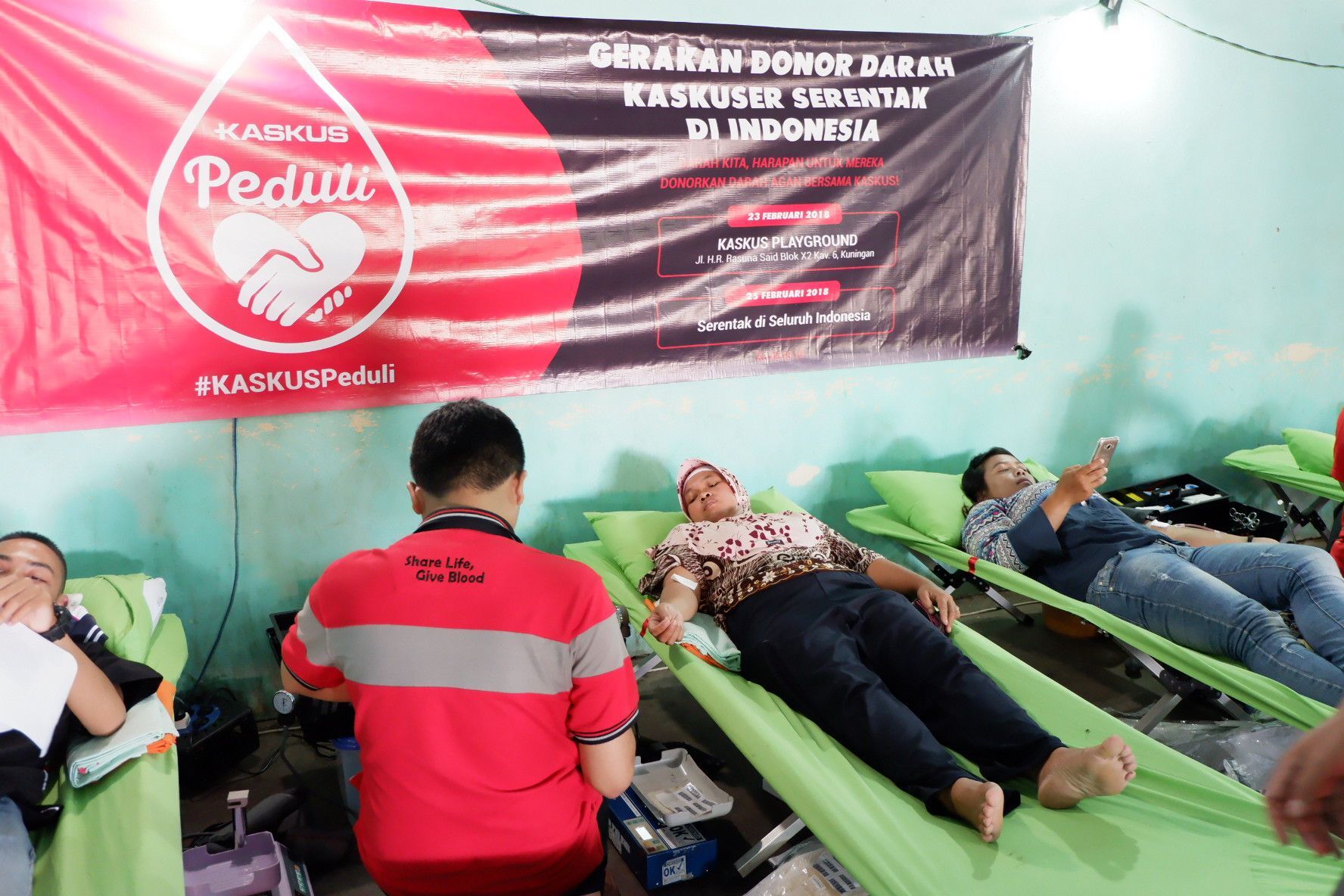 Emak Emak Aja Donor Gan Ente Kapan