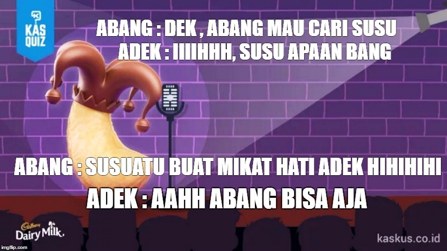 Abang Mau Cari Susu #FreeTheJoy