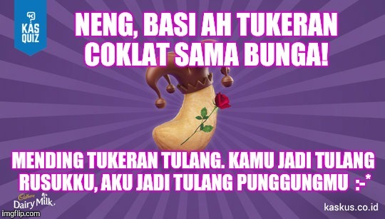 tukeran tulang ya neng #FreeTheJoy