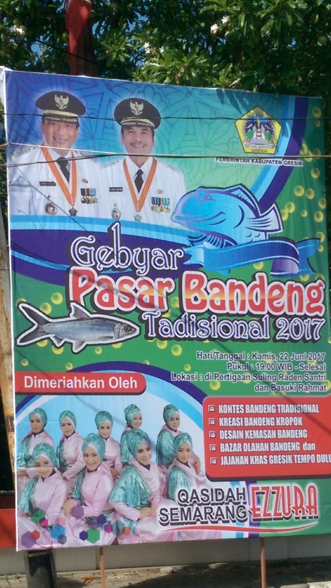Pasar Bandeng Digresik 2017.Gak Dapat Jatah Stand Jualan. Malah Diusir Sama Satpol PP