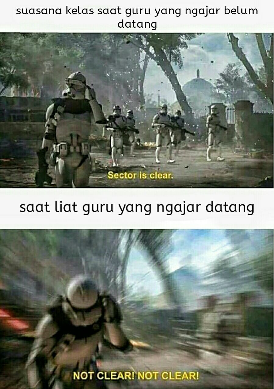Saat Kelas Kosong