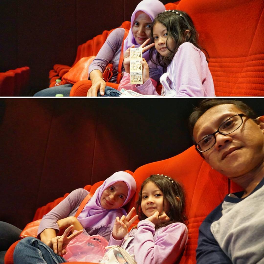 Nonton Bersama Si Putri Kecil #CollectMoment