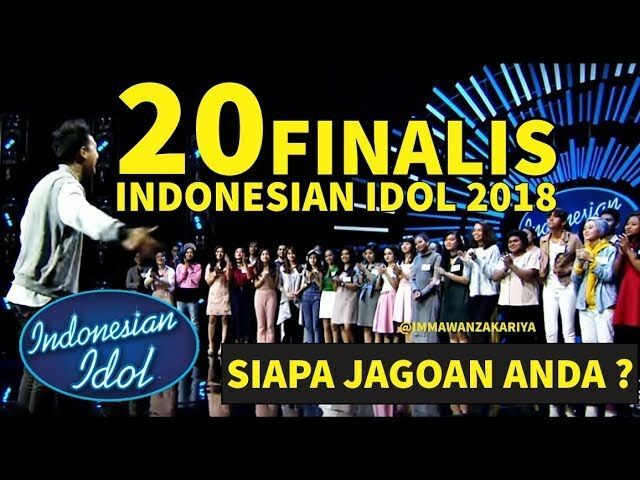 INILAH 20 FINALIS INDONESIAN IDOL 2018 yg Berhasil LOLOS Menuju Tahap SHOWCASE