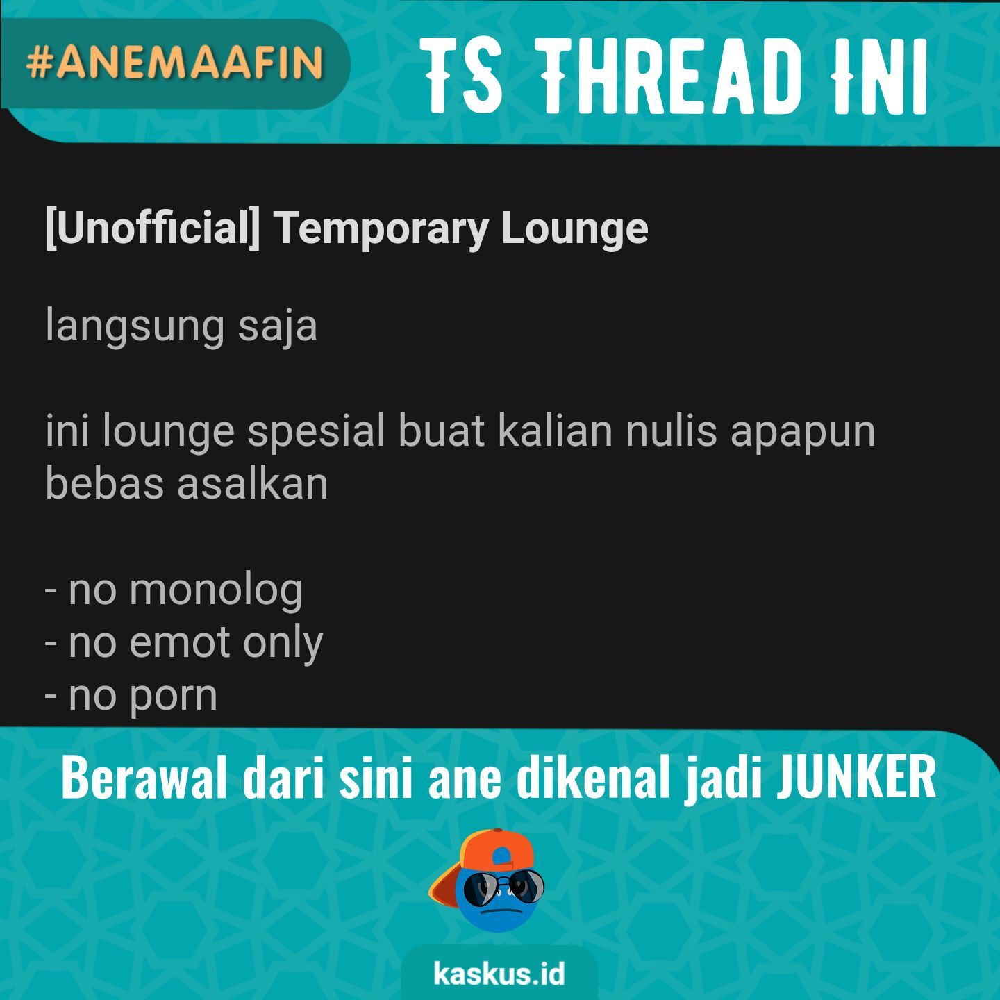 #AneMaafin TS Thread Ini