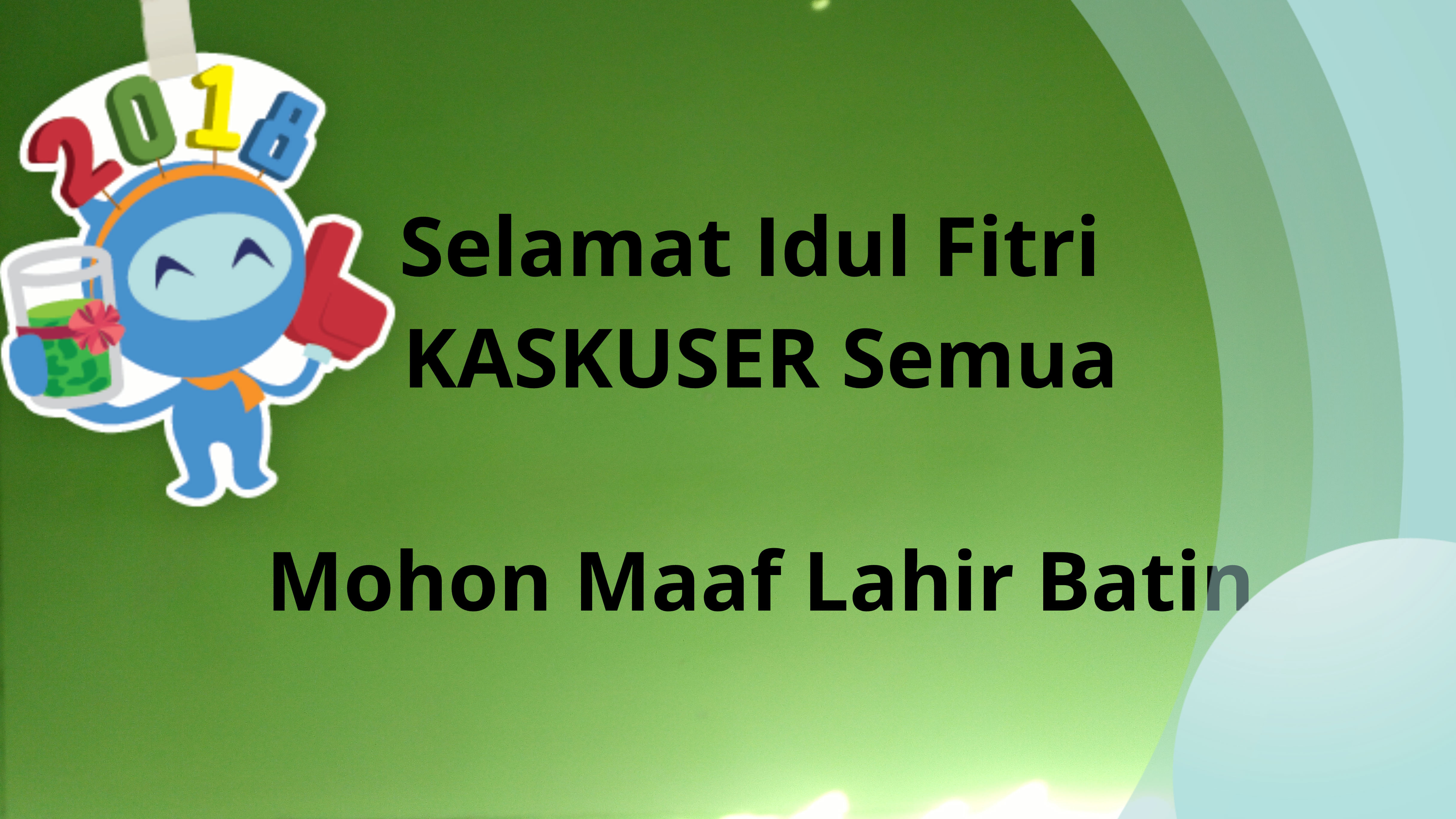 Selamat Hari Raya Idul Fitri 1439H