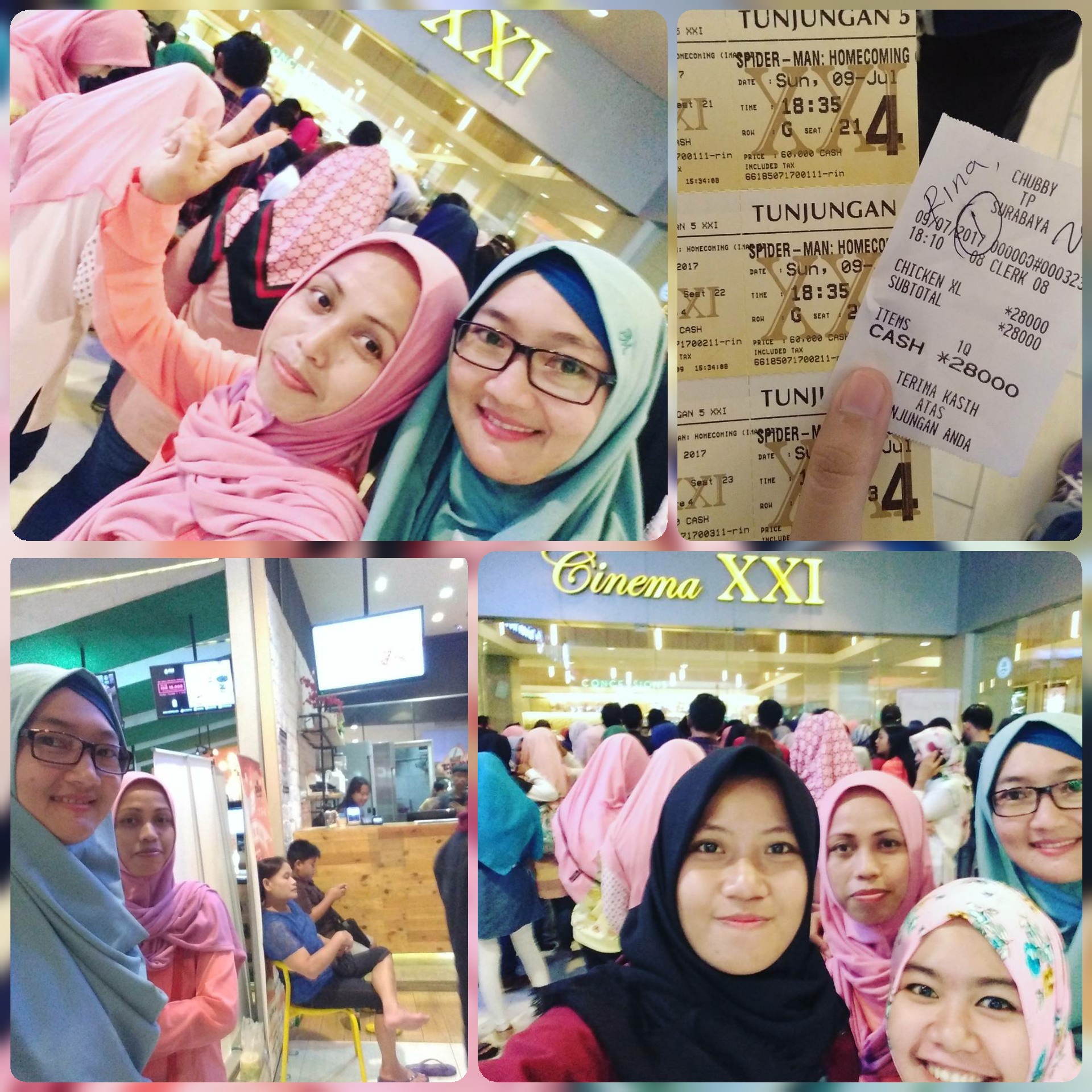 #CollectMoment Yang Seru Adalah Nobar With Best Friend