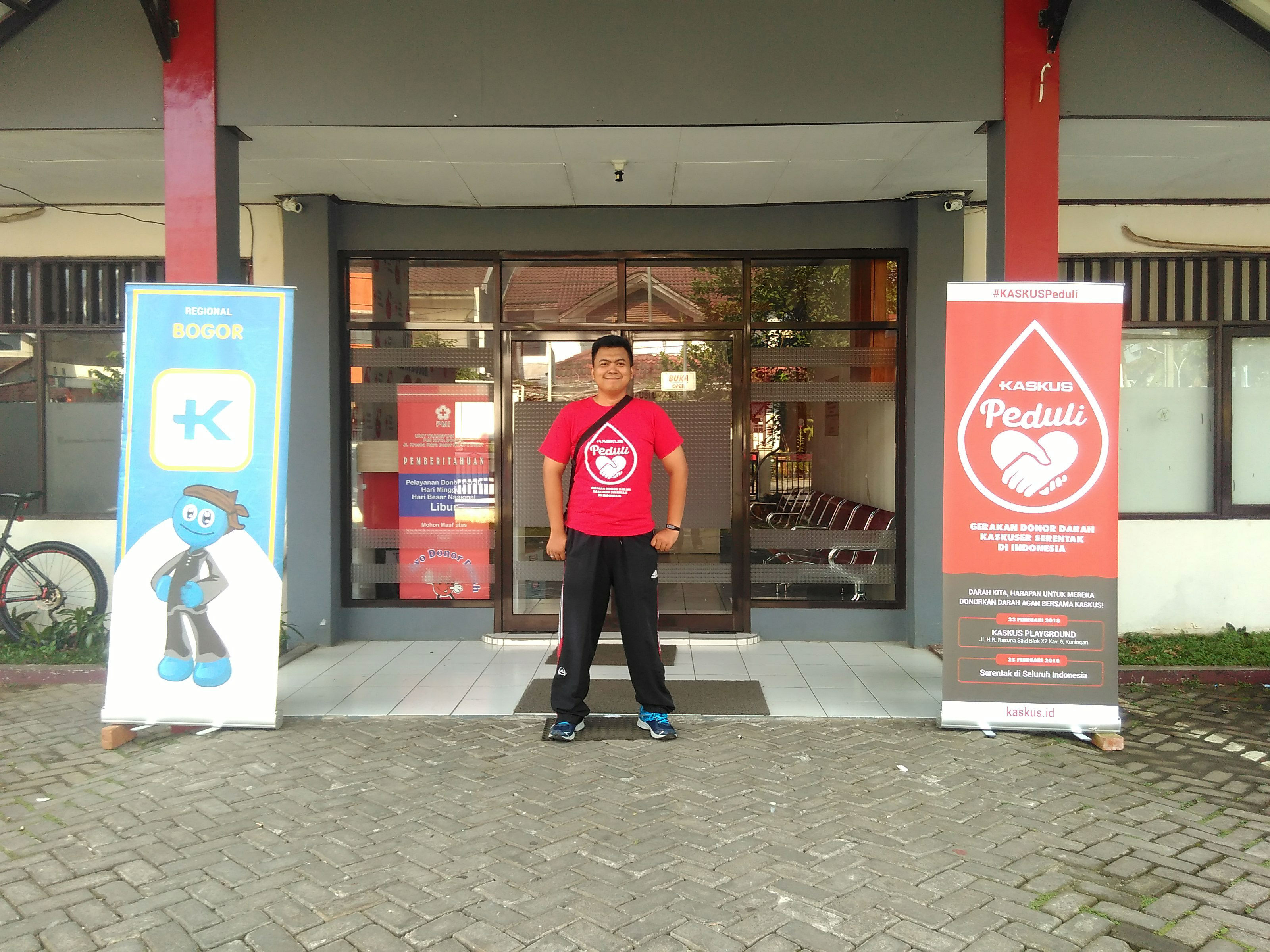 Udah Pada Mulai Dateng Peserta Donor Bogor