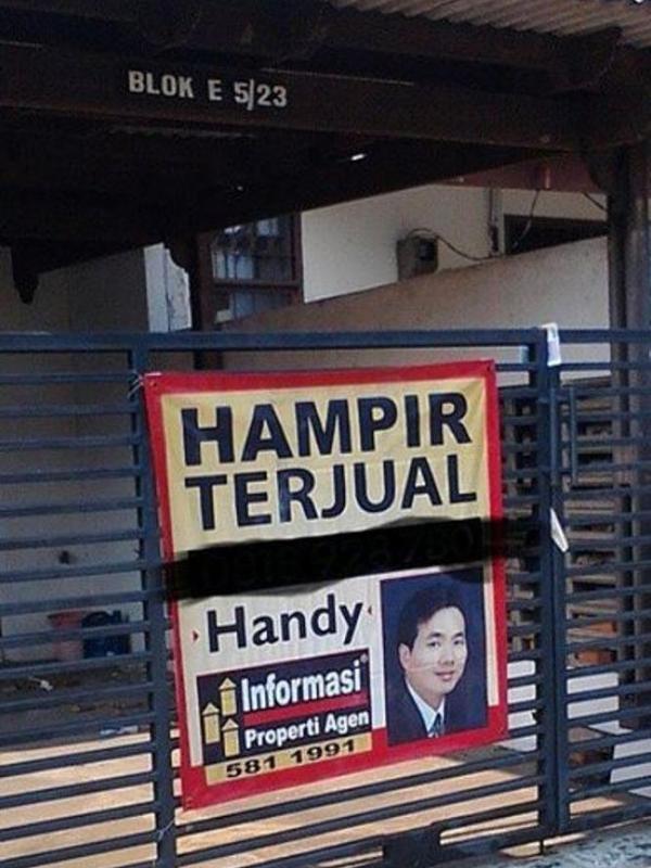 Handy Yang Hampir Terjual